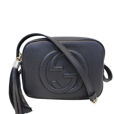 gucci purse black crossbody|gucci small black crossbody bag.